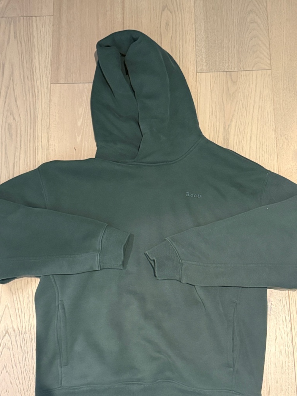Roots Deep Green Pullover Hoodie